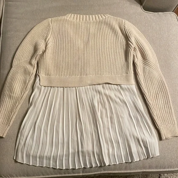 French Connections Sweater with Pleated Backing - Picture 3 of 5
